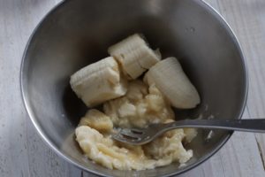 米粉レシピ 完熟バナナ消費 炊飯器で作る米粉のバナナケーキ 米粉おやつlabo